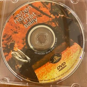 🌼🌿Excellent used condition, DVD When Harry Met Sally, no original case 🌼🌿